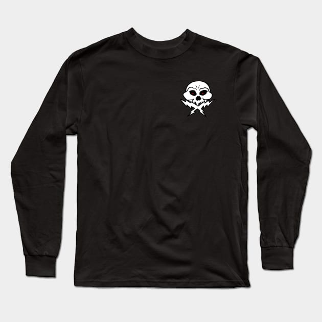 Vintage Skelly Icon Long Sleeve T-Shirt by Geekasms